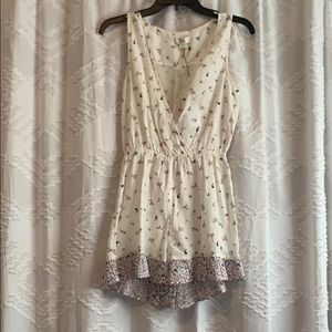 Beach cover up/romper